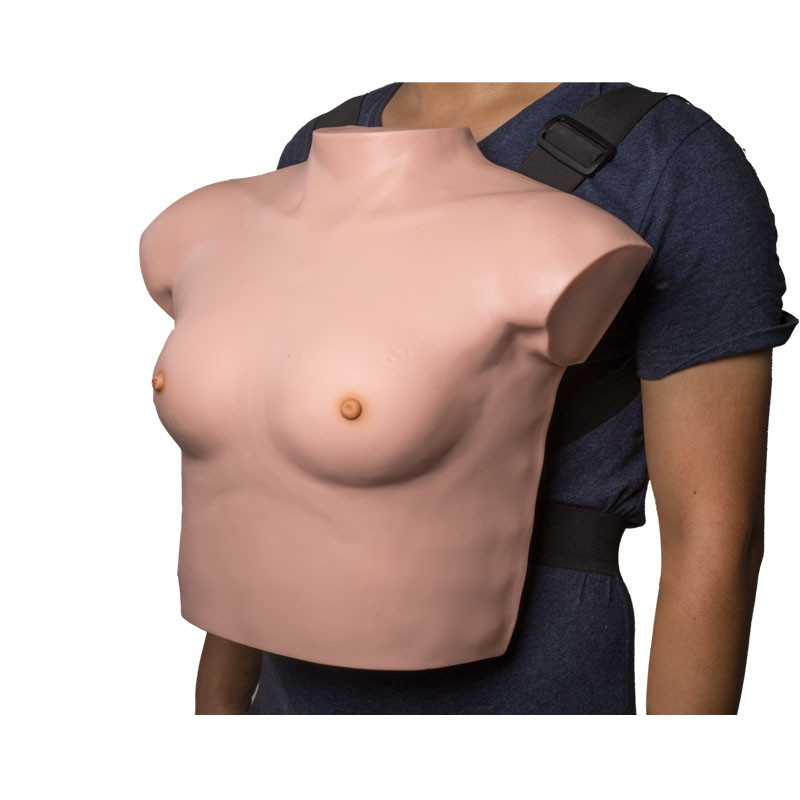 यथार्थवादी स्पर्श महसूस के साथ पहनने योग्य स्तन परीक्षा मॉडल