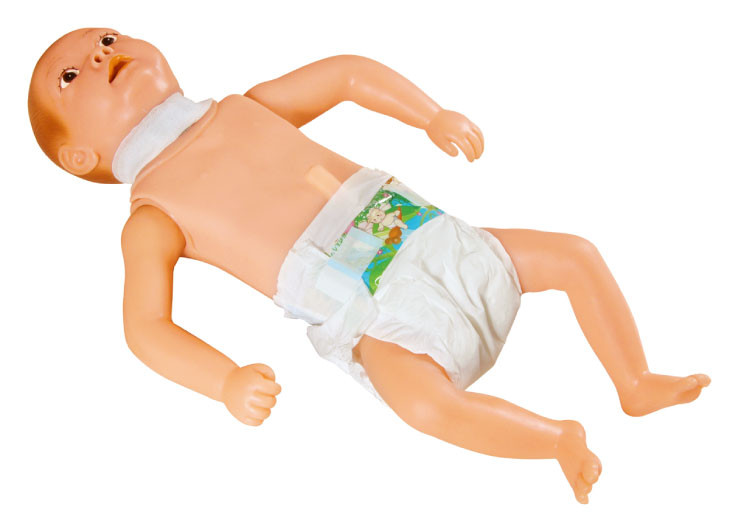 Senior baby simulator / Pediatric Simulation Manikin with Tracheotomy