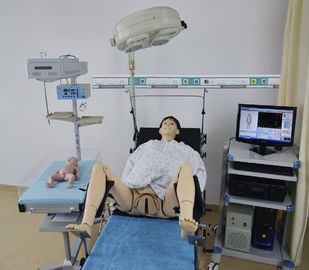 आपातकाल, एईडी, नर्सिंग प्रशिक्षण के लिए CE अनुमोदित पीवीसी बाल जन्म सिम्युलेटर